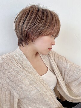 ハルキミナト ジャパン トウキョウ(HARUKI MINATO japan TOKYO) 20代30代40代耳かけショート前髪なしハンサムショートカット