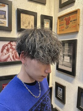 ヒロギンザ 大阪本店(HIRO GINZA) ホワイトメッシュカラー