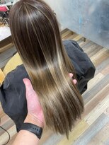 ライズ バイ レボ 柏店(RISE by REVO)&nbsp;イメチェン/似合わせカット/フルバング/レッドブラウン/柏