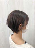 耳掛け前下がりショート【TELA HAIR 八幡宿】