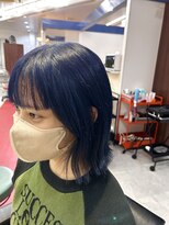 ディーボーイリタ 光の森(D-BOY Lita)&nbsp;ブルーブラック/外ハネボブ