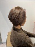 透明感抜群外国人風カラー★カット+イルミナカラー+うる艶TR