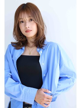 アボヘアー(Abo hair) 大人かわいいショコラアッシュハイレイヤー＿20代人気