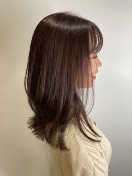サロントキ(salon to/ki)の写真/ご自宅でのお手入れを簡単にするカット技術が人気☆再現性が高く、扱いやすく、スタイリングも簡単♪