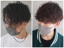 メンズパーマ  [大分光吉/髪質改善/学割U24/白髪ぼかし/白髪染め/ハイライト/縮毛矯正/ショート/インナー]