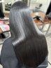HOLLY式髪質改善　キヌッタストレート　￥22000～