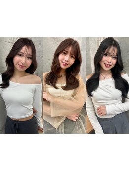 【カット＋カラー＋AujuaTR\11,000】骨格/髪質を見極め小顔魅せ!!"らしさ"が光るスタイルに☆[大阪梅田駅]