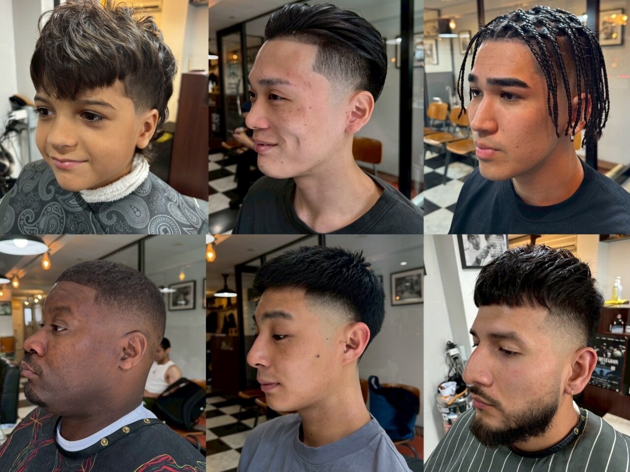 FRANK’S CHOPSHOP 総柄 ハット barber フェードカット FRANK'S CHOPSHOP 総柄 ハット barber フェードカット（ハード