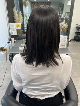 ガルボヘアー 桟橋店(garbo hair) オイルストレート　艶髪　暗髪　透明感　トリートメント