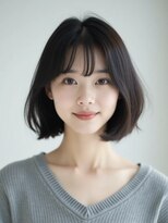 クリアリティ ヘアーサロン 京都駅前本店(clarity hair salon) 逆三角形さんに似合うボブ