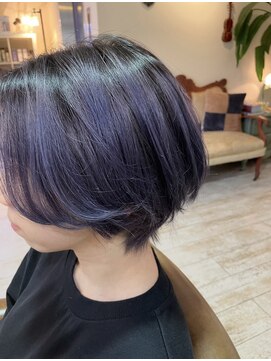 ノトマニア(NOTO MANIA) 光で変わる表情◎ブルーバイオレットハンサムショート