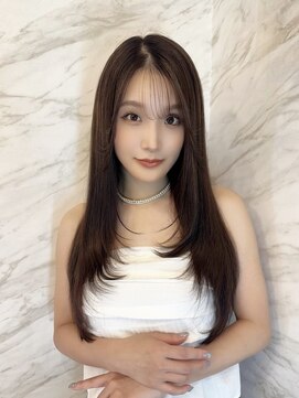 ロンド フィーユ(Lond fille) 大人ナチュラル中華美女ワンホンヘア×ワンカール