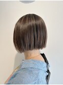 大人シックストレートボブ