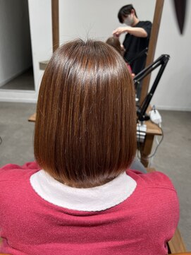 リブ バイ ボクノ(Liv by bokuno) 髪質改善ストレート