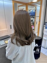 ユニ バイ マグ 長野店(Uni.by Mag) ★透明感オリーブグレージュ×暗髪レイヤー