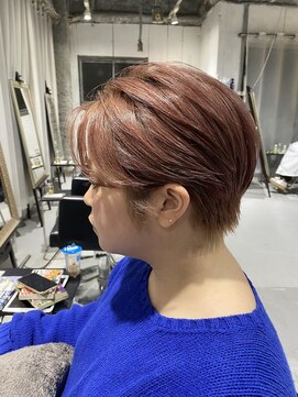 インク(inc) 【30代・40代・50代】ハンサムショート/ニュアンスピンク