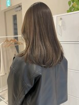 ザックジングウ 表参道(ZACC JINGU) 透明感カラー/ベージュカラー/ブリーチなしカラー/ミディアム