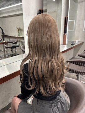 ニコ トウキョウ 渋谷(nico TOKYO) ミルクティーベージュダブルカラーハイトーン韓国レイヤー