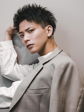 ルースト 京都四条大宮店(ROOST) アップバング/短髪/メンズ/メンズサロン/眉毛/京都/四条大宮