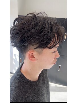 シェイト(ciate) フェザーパーマ/フェザーショート/センターパート