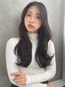 【美髪フル】ULTOWA髪質改善ストレート＋カラー＋カット＋選べるTR ￥25600