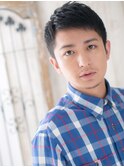 20代30代就活アップバング黒髪刈り上げベリーショートe新所沢