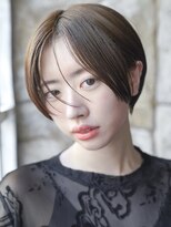 カライング(ing) 大人可愛いハンサムショート丸みショートボブ◎20代30代40代50代