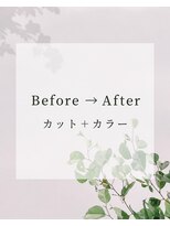 ソイア 春日井店(Soea)&nbsp;50代　髪質改善+脱白髪染め