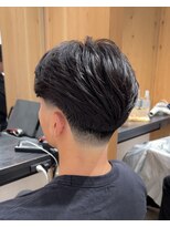 ゴウトゥデイ 渋谷MODI店(GO TODAY)&nbsp;“海外風｜テーパーフェード×フェザーパーマ”〈渋谷/メンズ〉
