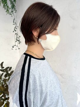 トレヘアー 京都 烏丸(tRe hair) ショート　ボブ　ウルフ　髪質改善　白髪ぼかし　トリートメント