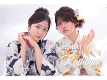 レインボー 心斎橋(RAINBOW)の雰囲気（ヘアセット、メイク、プロにお任せ下さいヘアセット/）