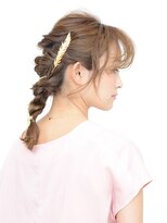 アース 新松戸店(HAIR&MAKE EARTH)&nbsp;技ありくるりんぱアレンジ【EARTH新松戸店】