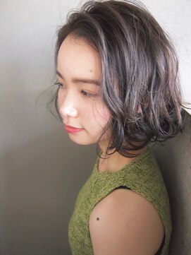 コス(kos) かきあげサイドパート*無造作ウェーブ