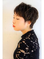 ドロップ(drop)&nbsp;横顔美人なナチュラルマッシュショート【表参道drop舘洞】