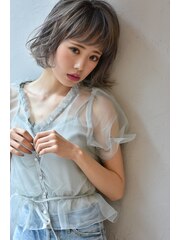 cie hair.オシャレ,波巻き,透明感,ラフ,カジュアル,スタイル