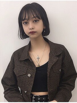 ラパンセヴェール(LA PENSEE VERT) 【LA　PENSEE】ショコラグレー×切りっぱなしBob