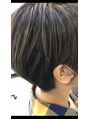 ルミエ ヘアサロン 経堂店(Lumie hair salon)&nbsp;ハイライトで気分転換！ファーストグレーも怖くない！