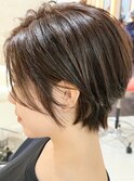 ハンサムショート/長めバング/熊本/上通