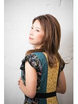 ペスカ 清田店(pesca)&nbsp;カラーカットで作る大人の色気　くびれミディアム5×PESCA清田店