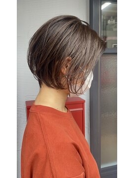 シーユー(see you,) ボブ×カーキグレージュ