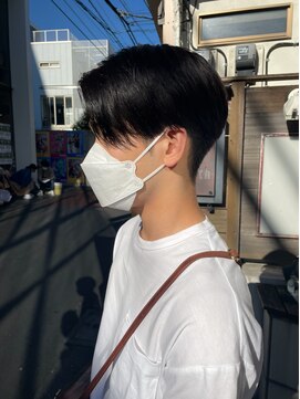 バイフィフス 原宿/表参道(by fifth) 前下りセンターパートで王道ヘア