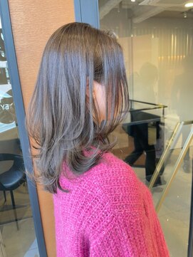 クイーン バイ ノイズ 西院(QUEEN by noism) ゆったりレイヤースタイル レイヤーボブ