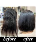【美髪整形】異次元の最新髪質改善☆シルク酸性ストレート