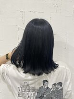ヘアデザイン アンジェロカフェ(Hair Design Angelo cafe) ブルーブラック
