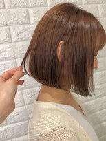 ロンド エスポワール 錦糸町(Lond espoir)&nbsp;【澤口】イメチェンボブフルバングレッドブラウン韓国