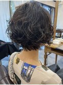 ショート　おしゃれ　パーマ