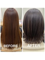 ヘアーアートシフォン 池袋西口店(Hair art chiffon)&nbsp;大人ガーリー/ダークアッシュ/着物/縮毛矯正/白髪染め/池袋