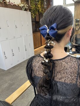 クロムス(clomus) 【clomus】タマネギヘアアレンジ