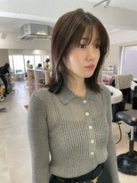 ローレン(LOREN)&nbsp;透明感髪質改善ベージュダブルカラーミルクティーグレージュ