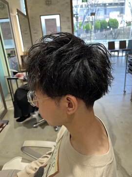 ブランシェ 高蔵寺店(BRANCHE) ★メンズ★スパイラルパーマ×マッシュ【北川】